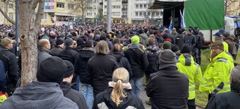 Protest in Stuttgart