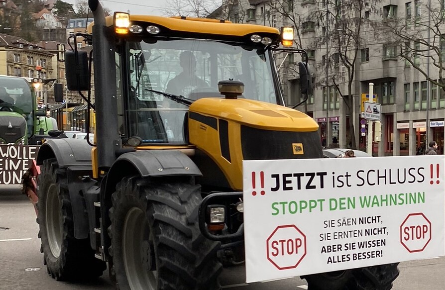 Protest in Stuttgart