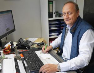 LBV-Prsident Joachim Rukwied auf seinem Betrieb im Landkreis Heilbronn