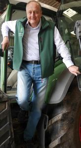 LBV-Prsident Joachim Rukwied auf seinem Betrieb im Landkreis Heilbronn