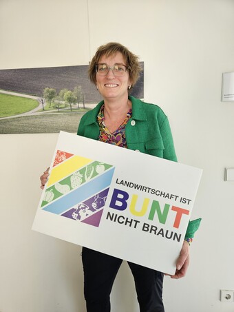 Roswitha Geyer-Fler, Vize-Prsidentin des LBV, nahm stellvertretend an der Veranstaltung teil.